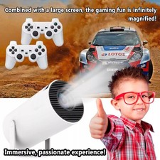 Cinemaster Smart Movie Projector Games Combo Video Games with 2Controller Pro-4k