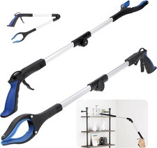 2x Long Reach Grabber Reacher