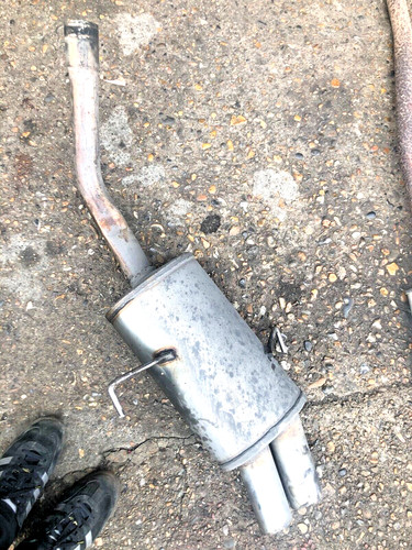 Used exhaust sport cat back - used,