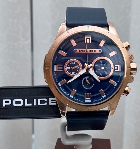 New police mens - new, blue