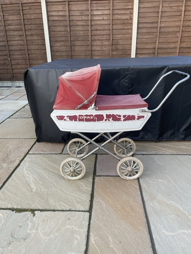 Vintage dolls pram used - dolls,