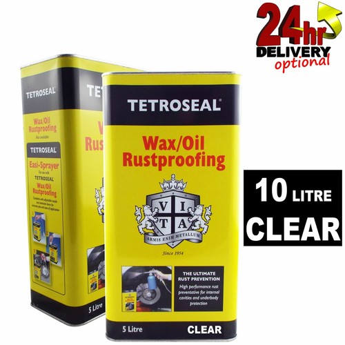 Tetroseal waxoil cavity - tetroseal, clear