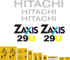 Hitachi Zaxis 29U Mini Digger