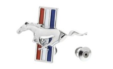 Ford Zinc Chrome Lapel Pin 3D