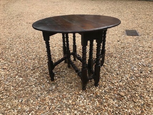 Antique george iii oak gateleg - antique,