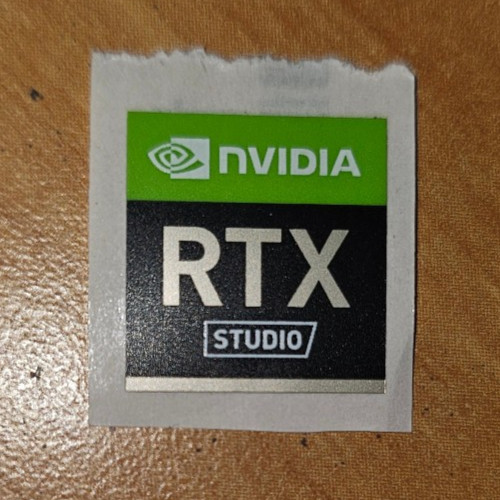 Nvidia rtx studio decal - nvidia,