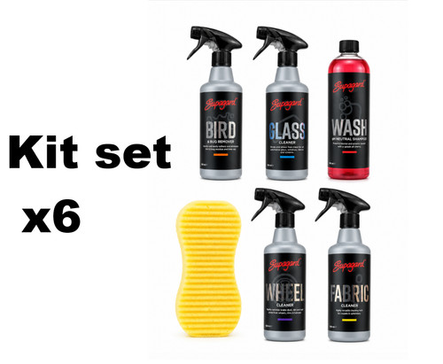 Supagard pieces car cleaning - supagard, 6-pieces