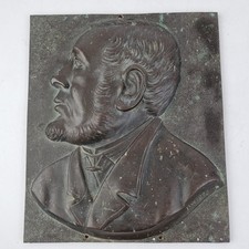 Antique Bronze Plaque