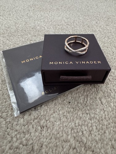 Monica vinader riva wave cross - riva,