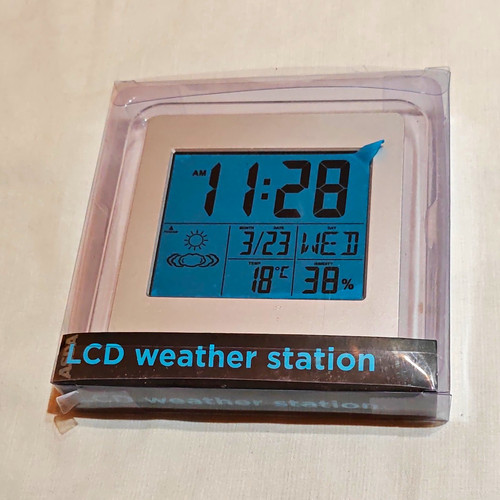 Asda lcd portable weather - portable,