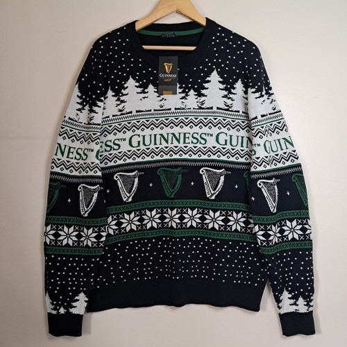 Guinness christmas xmas jumper - guinness,