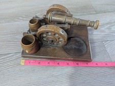 Vintage Wooden Cannon Desk