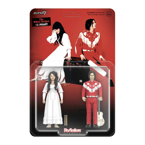 White stripes elephant - white,
