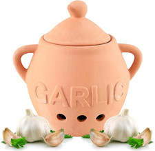 Unglazed Terracotta Garlic