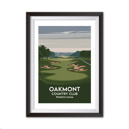 Oakmont country club poster - oakmont,