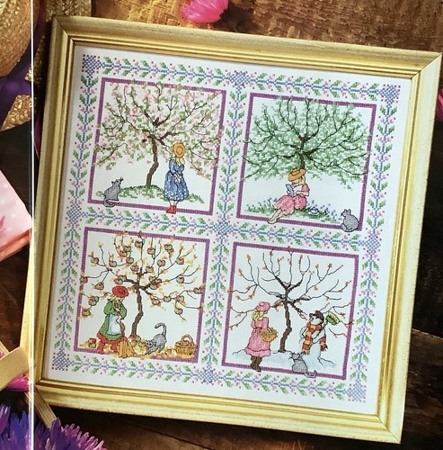 Cross stitch chart - cross,