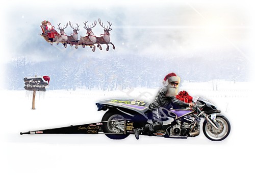Drag racing santa pod - drag,