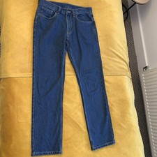 Men Jeans Size 32 Regular Length =81 Cm Great Condition V. Clean Blue