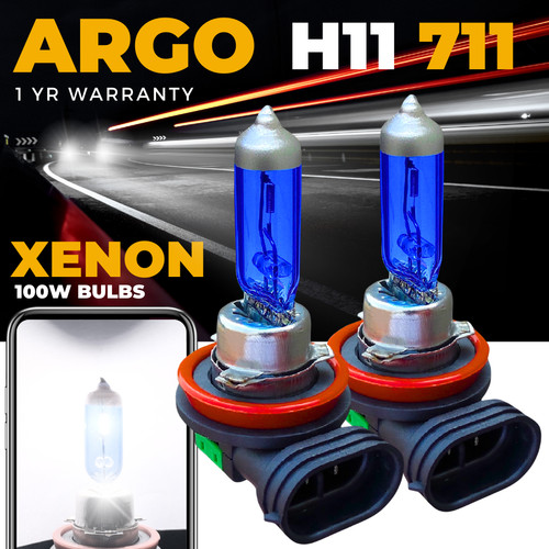 H11 bulbs 100w xenon white - bulbs, 711