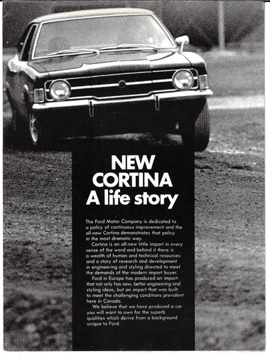 Ford cortina mk3 - mk3, design
