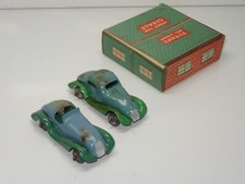 ENGLAND TINPLATE SPORTS CAR X2