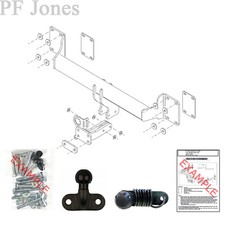 Tow-Trust Towbar for BMW X5 SUV (E70) 2007-2013 - Flange Tow Bar