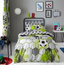 Kids FOOTBALL STAMP BEDDING