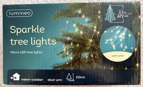 Lumineo sparkle tree lights - tree,
