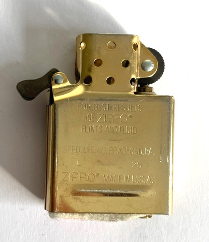 Zippo brass petrol - (new),