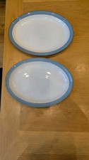 Denby Colonial Blue Oval
