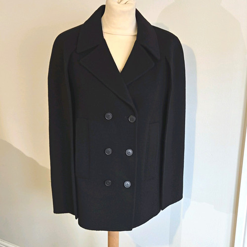 Theory kapalin black wool - df,