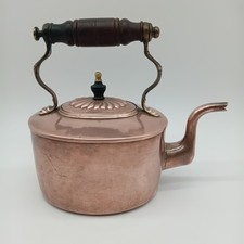 Antique Copper Kettle With