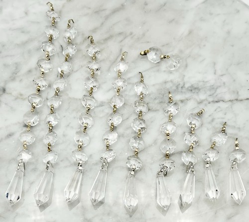 Crystal chandelier pieces - crystal,