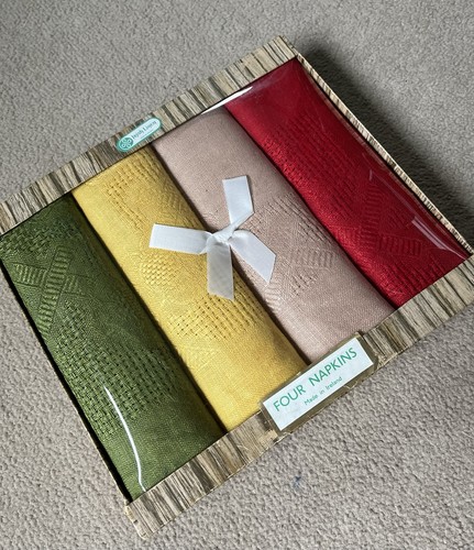 Vintage set irish linen - set, 4