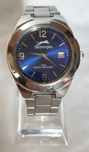Slazenger gents blue silver - slazenger, gents'