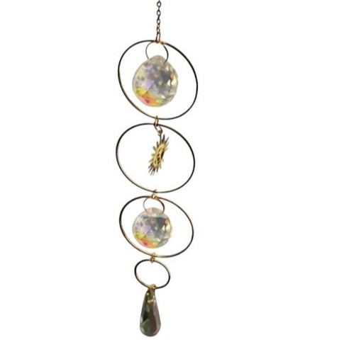 Handmade crystal sun catcher - handmade,