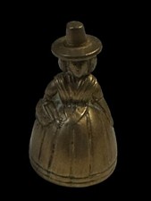 Vintage Welsh Lady Brass Bell
