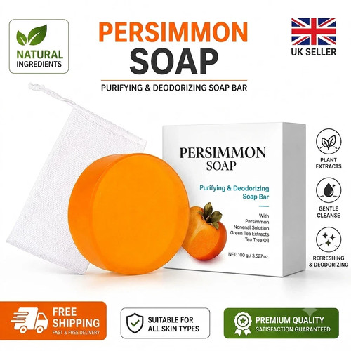 Persimmon soap bar for - soap,