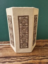 Vintage Swedish Textile Wall Lamp, Wall Sconce 50s