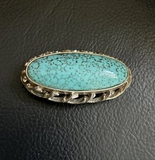 Vintage signed sphinx oval - signed,