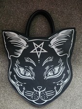 Killstar Cat Pentagram Bag