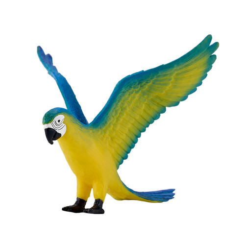 Blue macaw parrot toy - parrot,