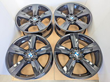 4x GENUINE GLOSS BLACK BMW 3 4