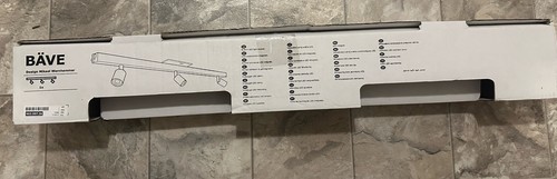 Brand new ikea bave white - brand, led