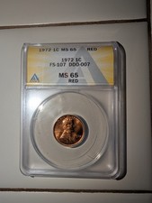 1972 DBLD DIE OBV # 7 (FS-107)