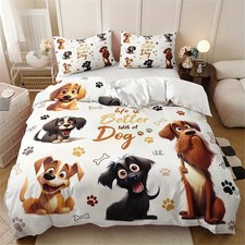 3D Dog Puppy Soft Duvet Quilt