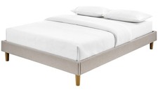 Arthur Platform Double Bed Frame Natural Stylish and Durable Bedroom Furniture