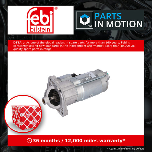 Starter motor fits mitsubishi - fits,