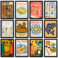 Food Vinyl Fridge Magnets –