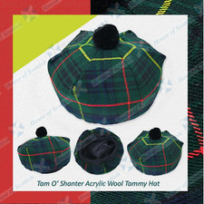 STEWART HUNTING TARTAN TAM O'